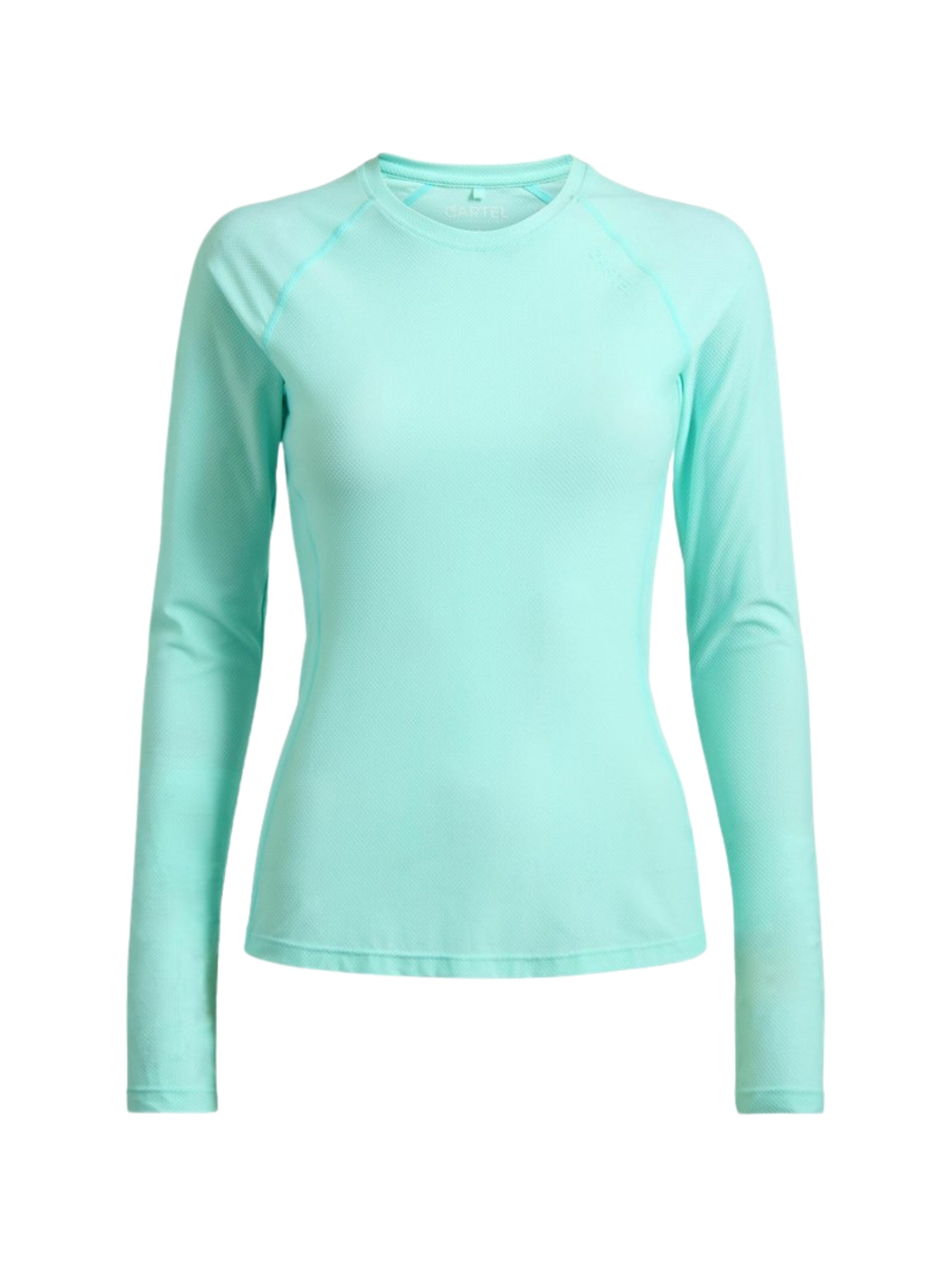 Copenhagen Cartel Shirt ' Motion ' in Groen: voorkant