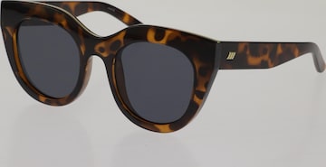 LE SPECS Sonnenbrille One Size in Braun: Vorderseite