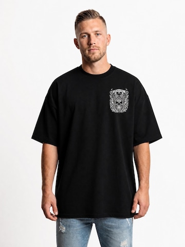 T-Shirt 'Caesar Redux' Norvine en noir : devant