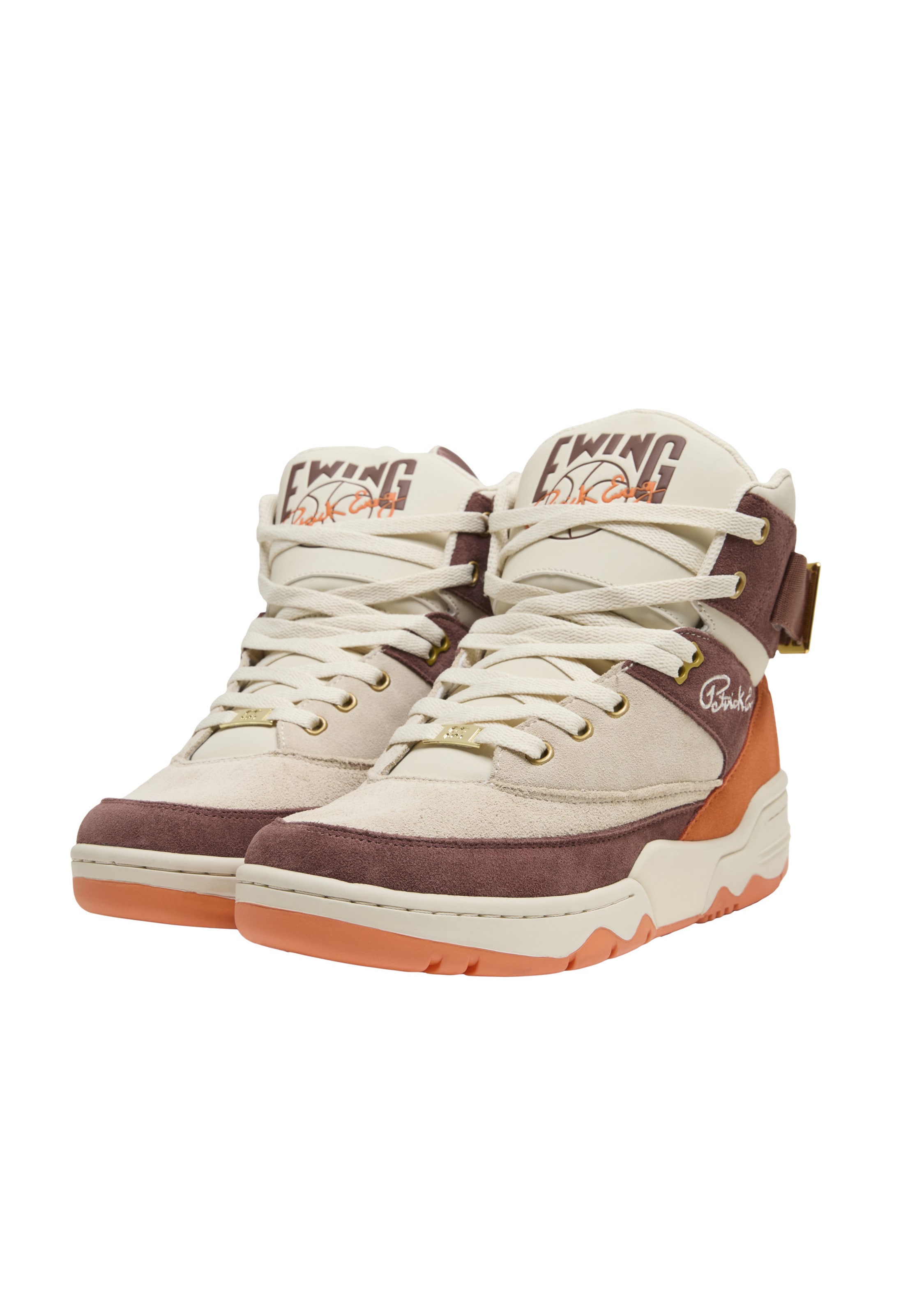 Sneaker alta '33Hi' di Ewing in beige