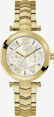 Gc Analog Watch 'Illusion' in Yellow: front