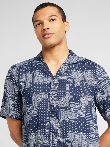 Matinique - Regular Fit Camisa 'Klampo' em azul
