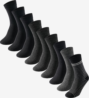 uncover by SCHIESSER Socks in Grey: front