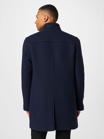 bugatti Between-Seasons Coat in Blue