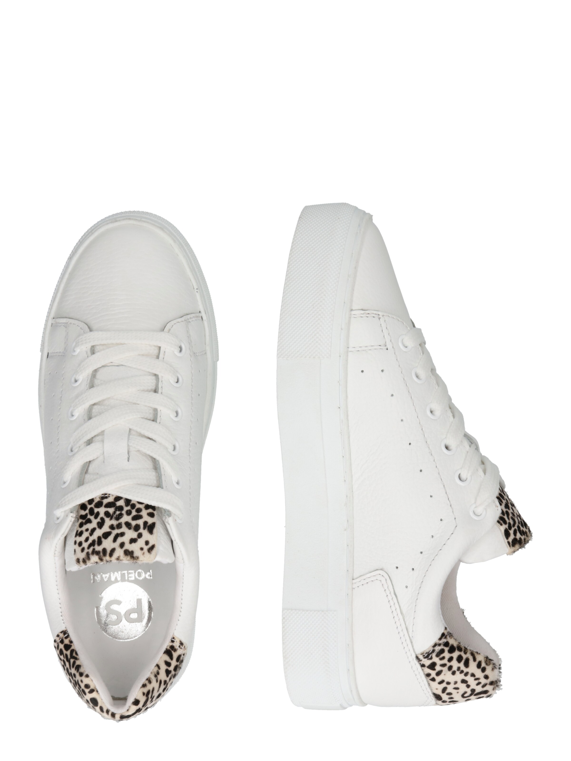 PS Poelman Tenisky – bílá