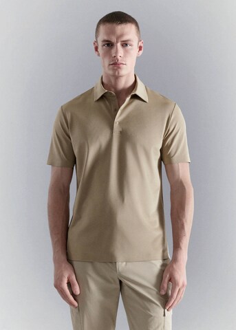 MANGO MAN Poloshirt 'Palamos' in Beige: Vorderseite