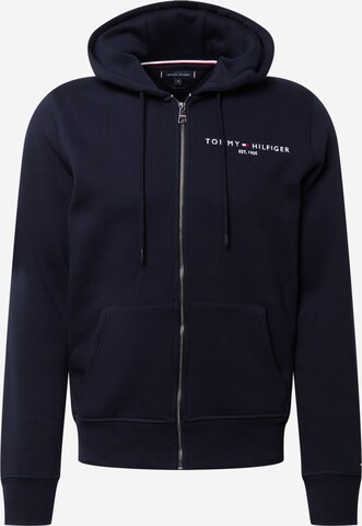 TOMMY HILFIGER Sweatjakke i blå: forside