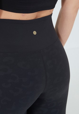 Athlecia Slimfit Sportbroek 'Tianine' in Zwart