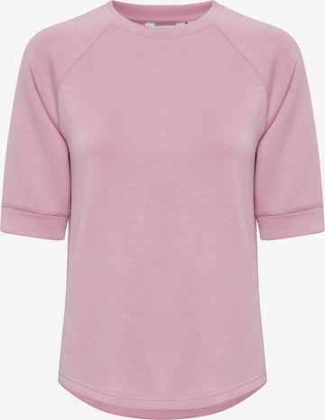 b.young Sweatshirt 'BYPUSTI' in Roze: voorkant