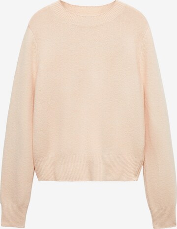 MANGO Pullover 'AGUR' i beige: forside