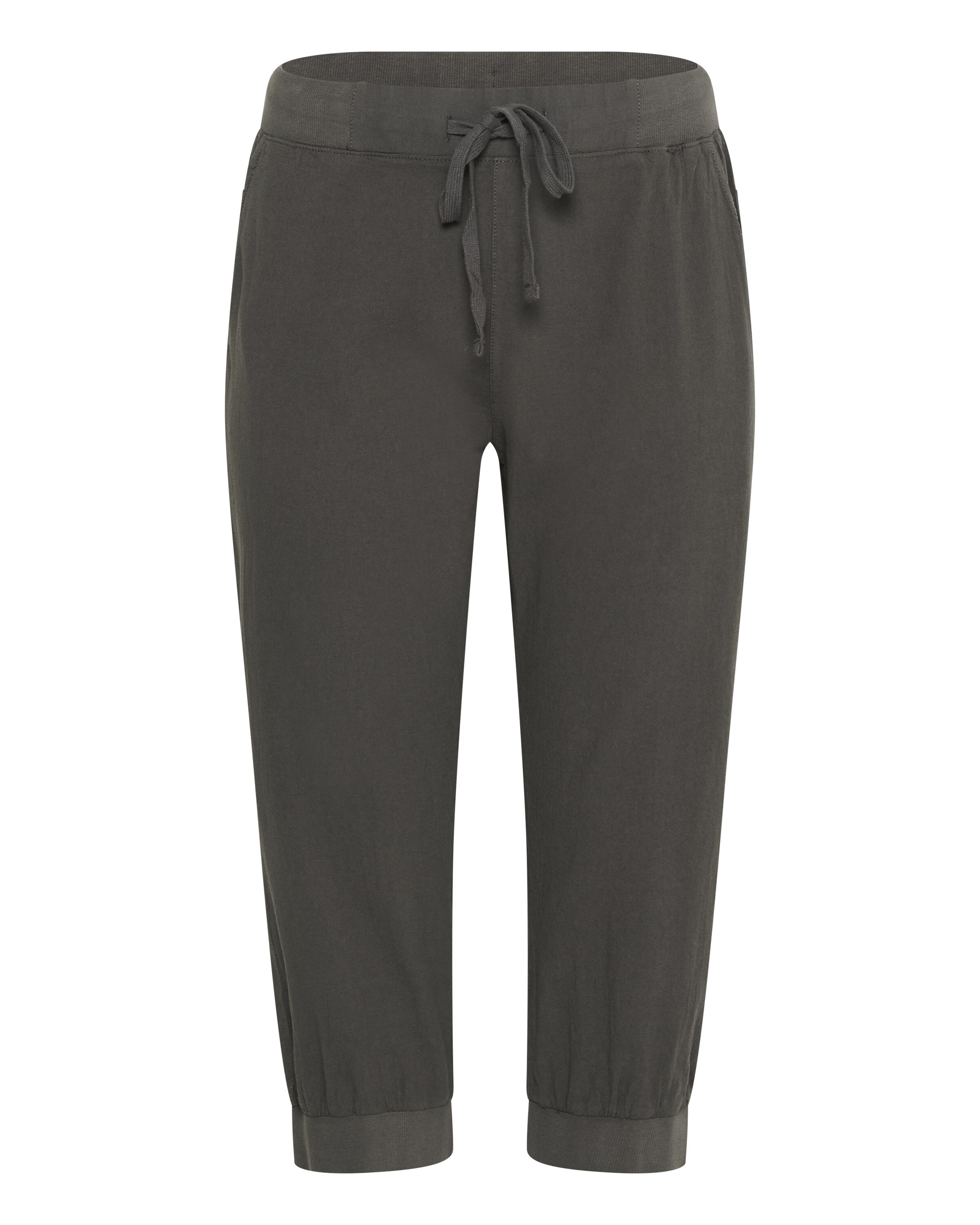 KAFFE CURVE Tapered Bukser 'KC Nana' i grå: forside