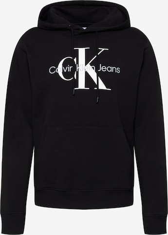 Calvin Klein Jeans Sweatshirt in Black: front