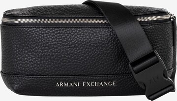 ARMANI EXCHANGE Heuptas in Zwart: voorkant