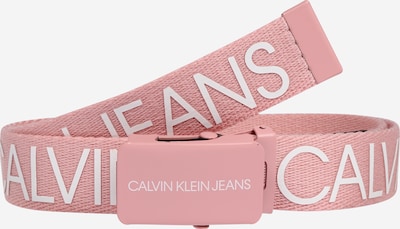 Calvin Klein Jeans Gürtel in rosa / weiß, Produktansicht