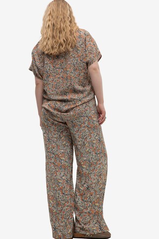 Studio Untold Wide leg Broek in Bruin