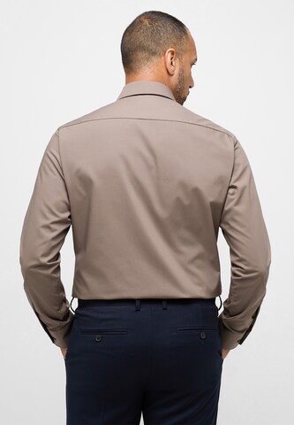 ETERNA Regular fit Button Up Shirt in Brown