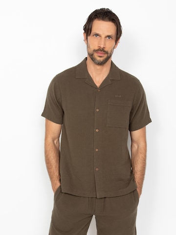 T-Shirt Schott NYC en vert