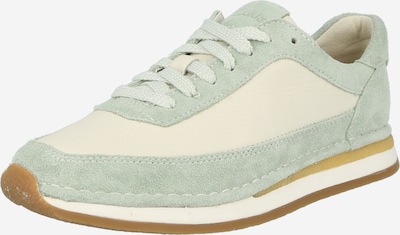 krém / menta CLARKS Rövid szárú edzőcipők 'CraftRun Lace', Termék nézet
