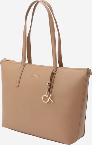 Calvin Klein Torba shopper w kolorze beżowy