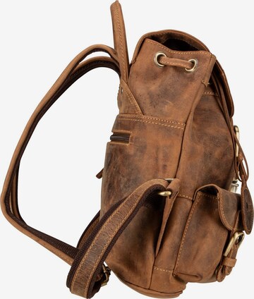 GREENBURRY Backpack ' Vintage 1711S ' in Brown
