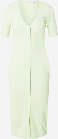 Calvin Klein Jeans Letní šaty – zelená: přední strana