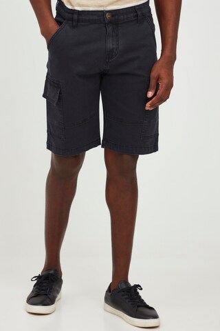 INDICODE JEANS Regular Shorts 'Brom' in Schwarz: predná strana