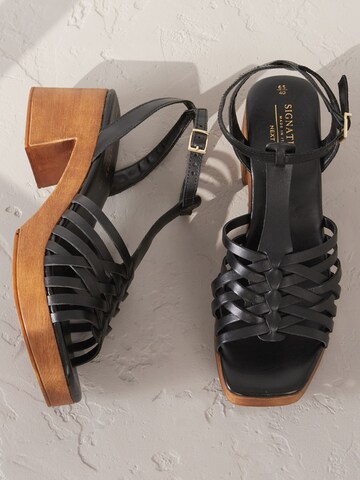 Sandales Next en noir