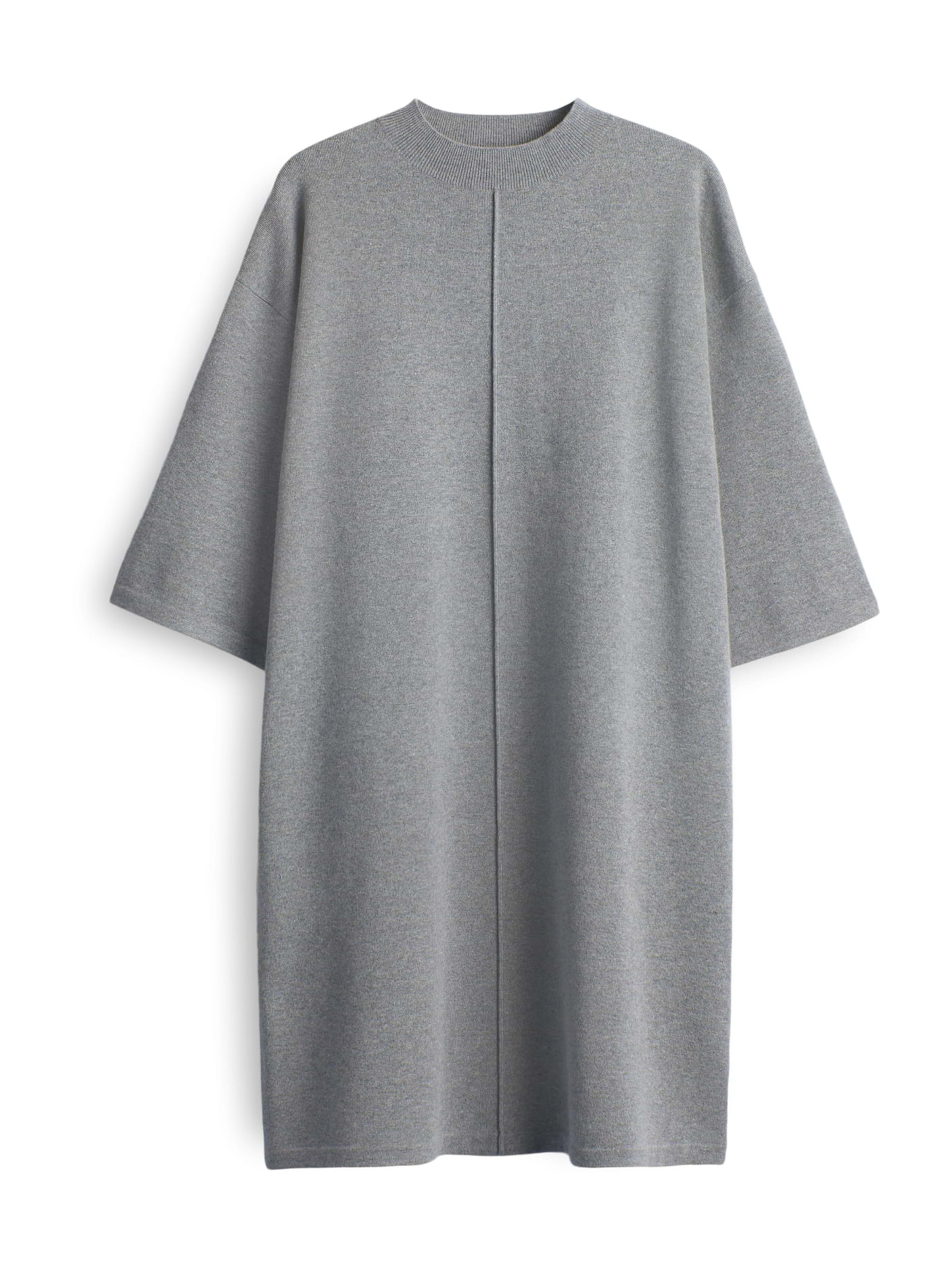 OPUS - Vestido de malha 'Wanalo' em cinzento: frente