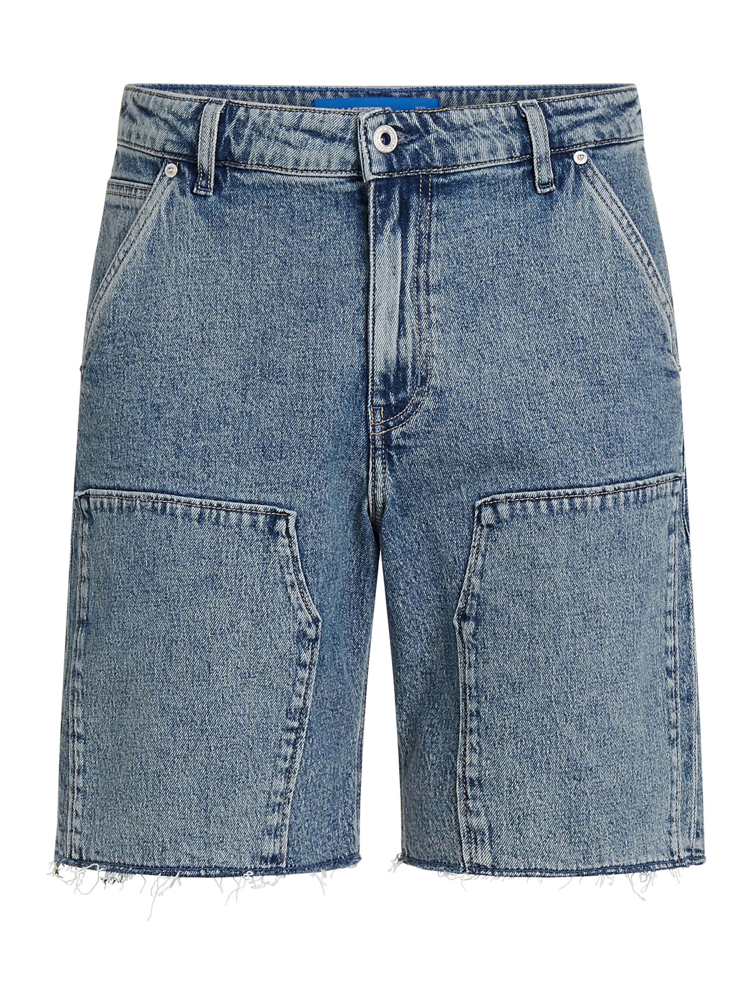 Regular Jeans 'Carpenter' de la KARL LAGERFELD JEANS pe albastru: față