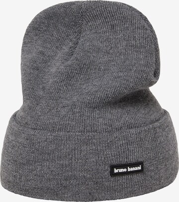 BRUNO BANANI Beanie 'Bonner' in Grey: front