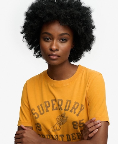Superdry & Co Shirt in M in de kleur Goudgeel, Productweergave