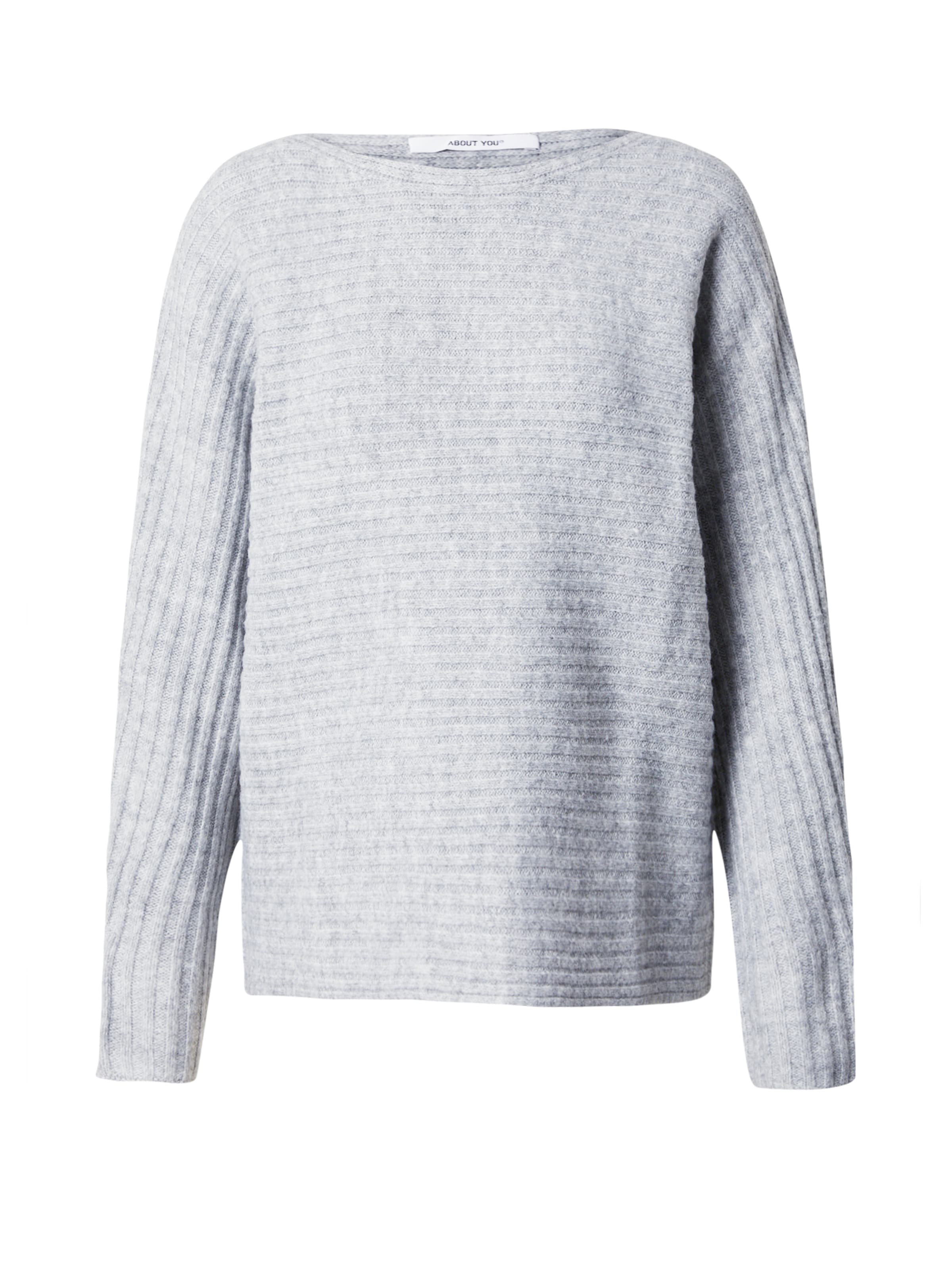 Pull-over 'Vanessa' ABOUT YOU en gris : devant