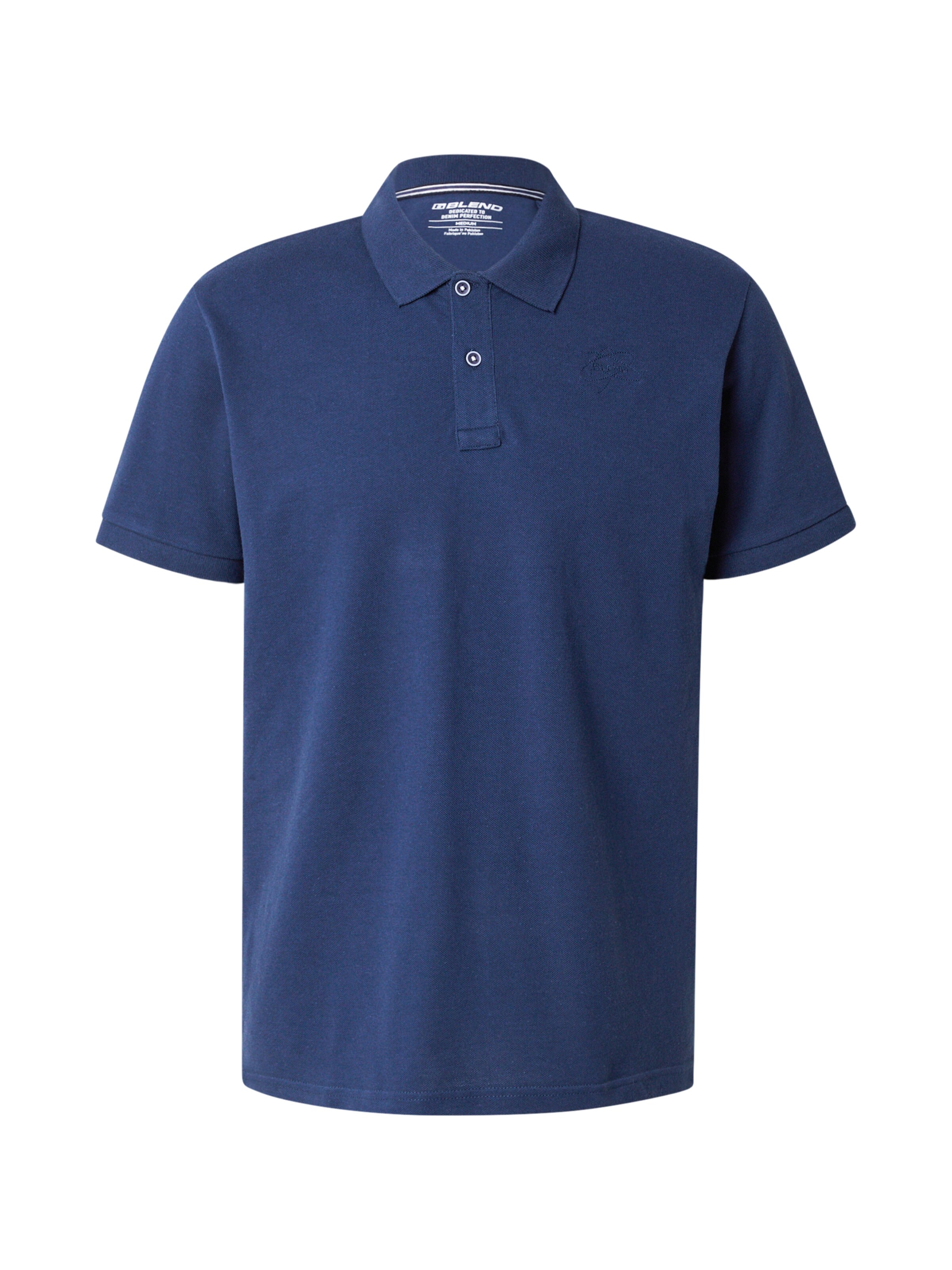 BLEND Tričko 'ERIC' - Modrá: predná strana