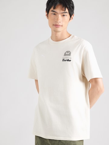 PUMA Футболка 'PL' в Белый