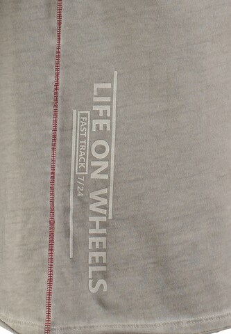 Key Largo - Camiseta 'Klwheels' en gris