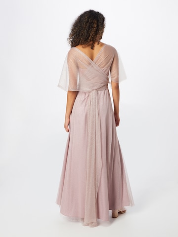 Robe de soirée SWING en rose