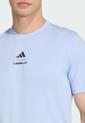 ADIDAS PERFORMANCE Funktionsshirt 'Les Mills' in Blau
