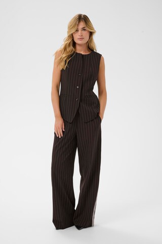 SAINT TROPEZ Weste 'Pantelea' in Braun