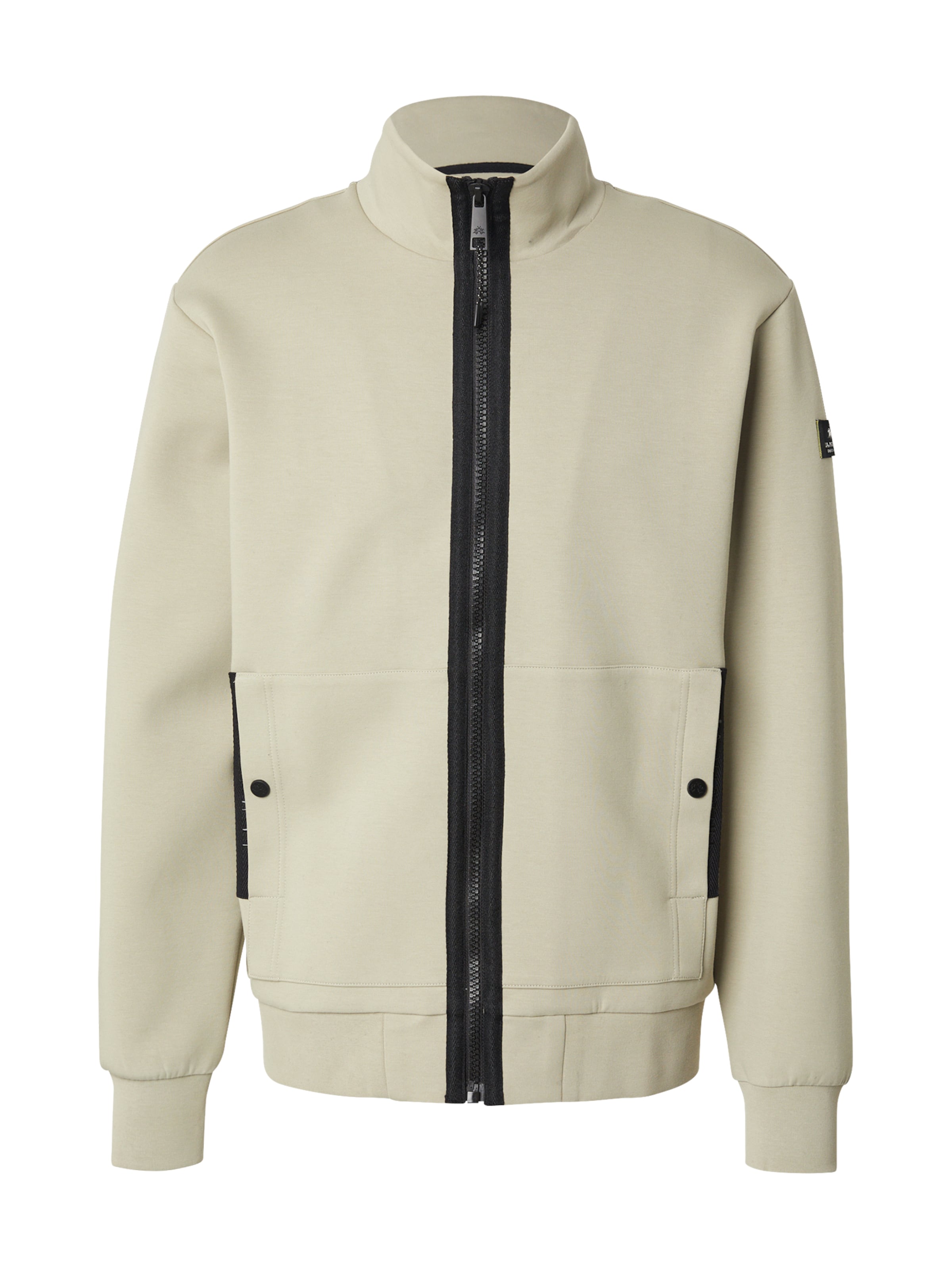 La Martina Ζακέτα φούτερ σε γκρι: μπροστά