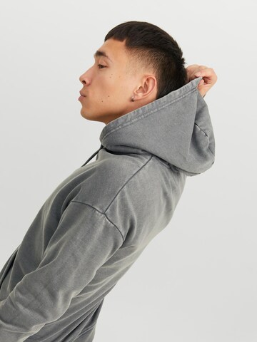 JACK & JONES Sweatshirt 'Drew' in Grey