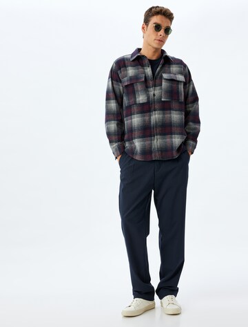 Koton Regular fit Button Up Shirt in Grey