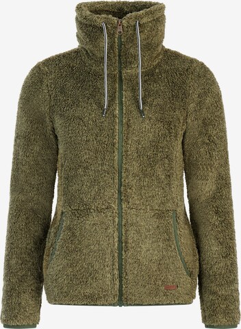 PROTEST Fleecejacke 'RIRI' in Grün: Vorderseite