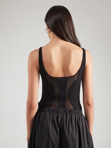 ABOUT YOU Shirtbody 'Ella' in Schwarz