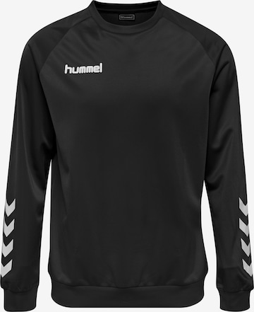 Hummel Sportsweatshirt 'Poly' in Schwarz: predná strana