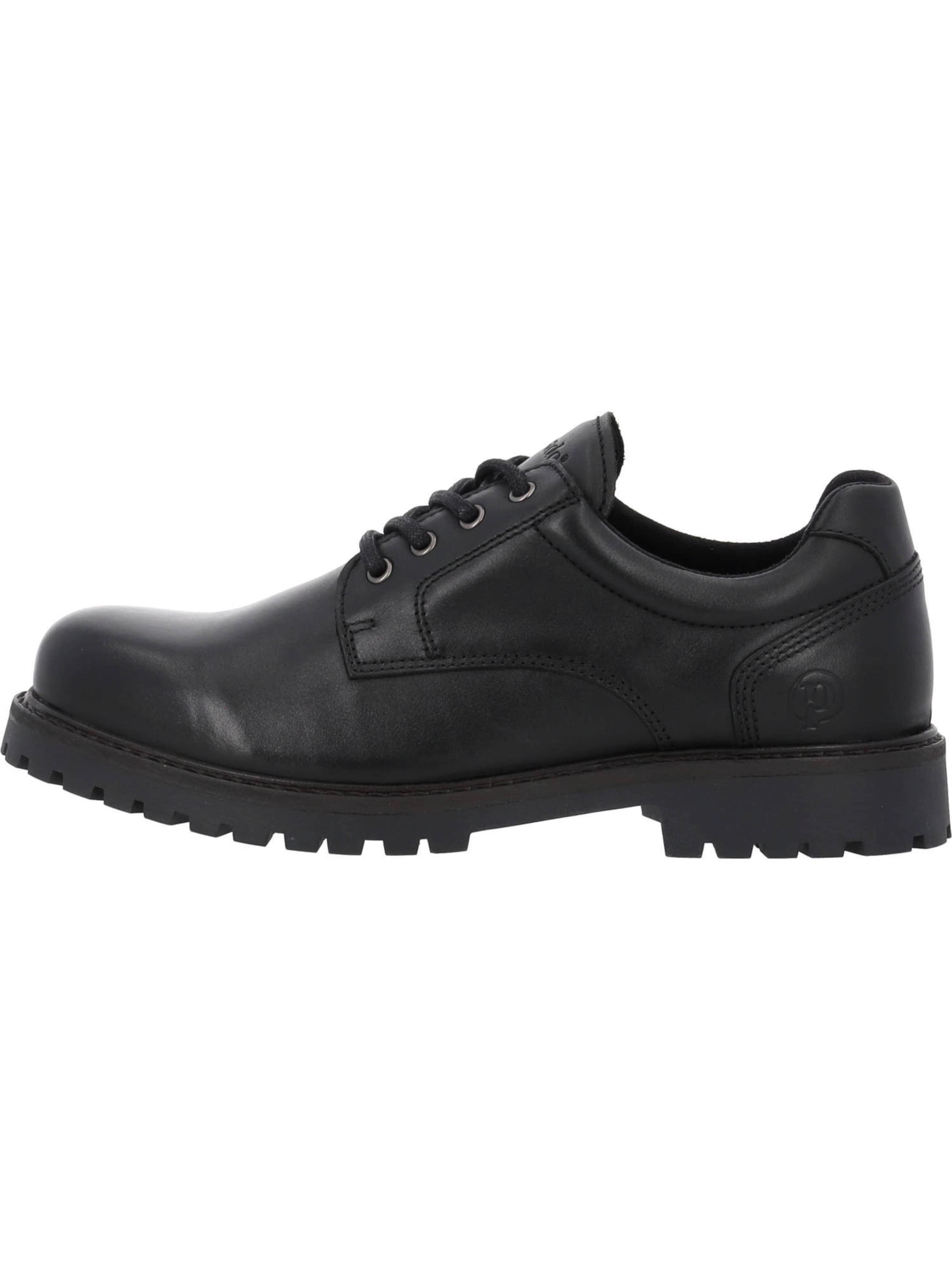 Chaussure à lacets 'Lamfin' Palado en noir : devant