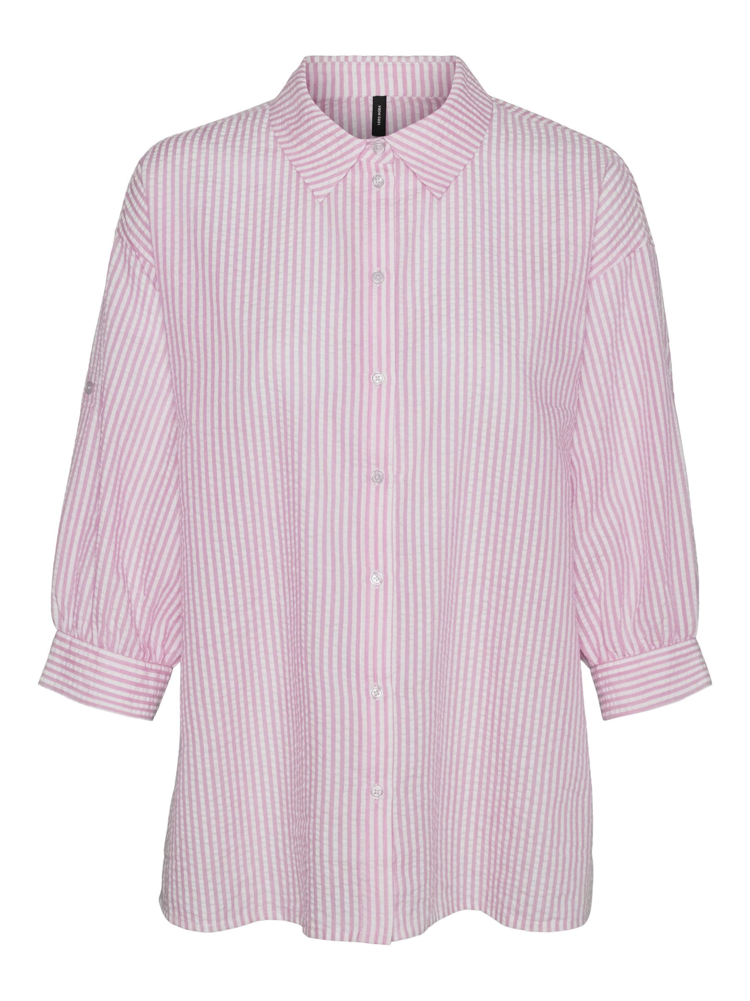 Chemisier 'MOLLY' Vero Moda Curve en blanc : devant