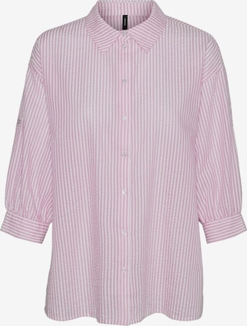 Vero Moda Curve - Blusa 'MOLLY' en blanco: frente