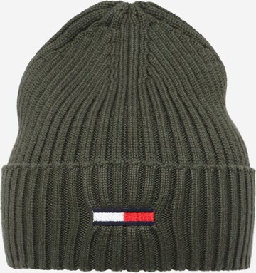 Tommy Jeans - Gorra 'Flag' en verde