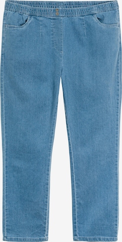 SHEEGO Jeans in Blue: front