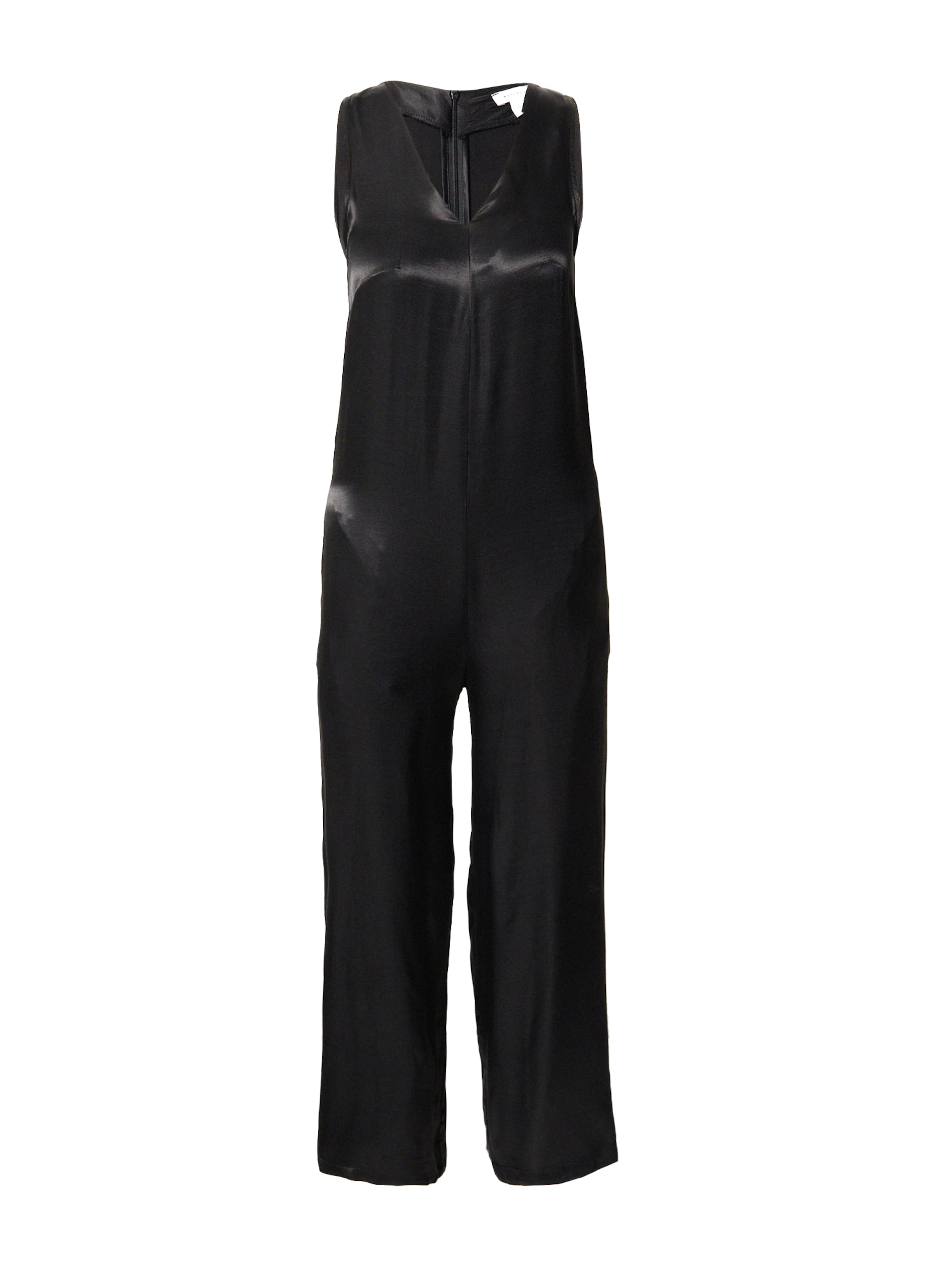 Warehouse Jumpsuit i sort: forside